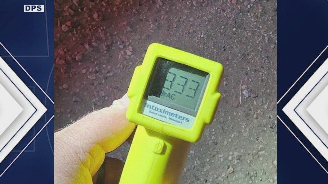 Driver's BAC was quadruple the legal limit: DPS