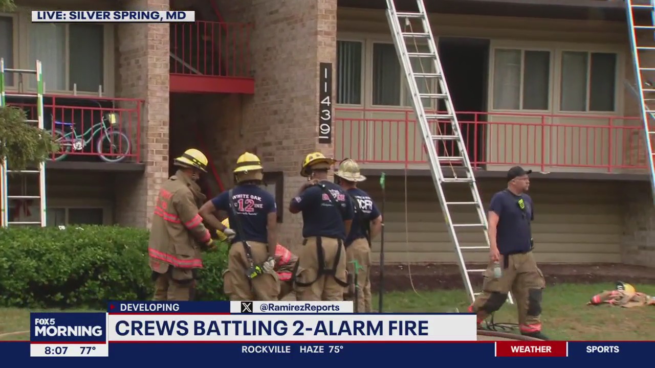 2-alarm fire forces evacuation of Montgomery County apartment complex ...