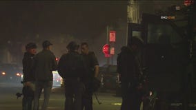 Armed robbery suspect arrested following standoff in Hollywood