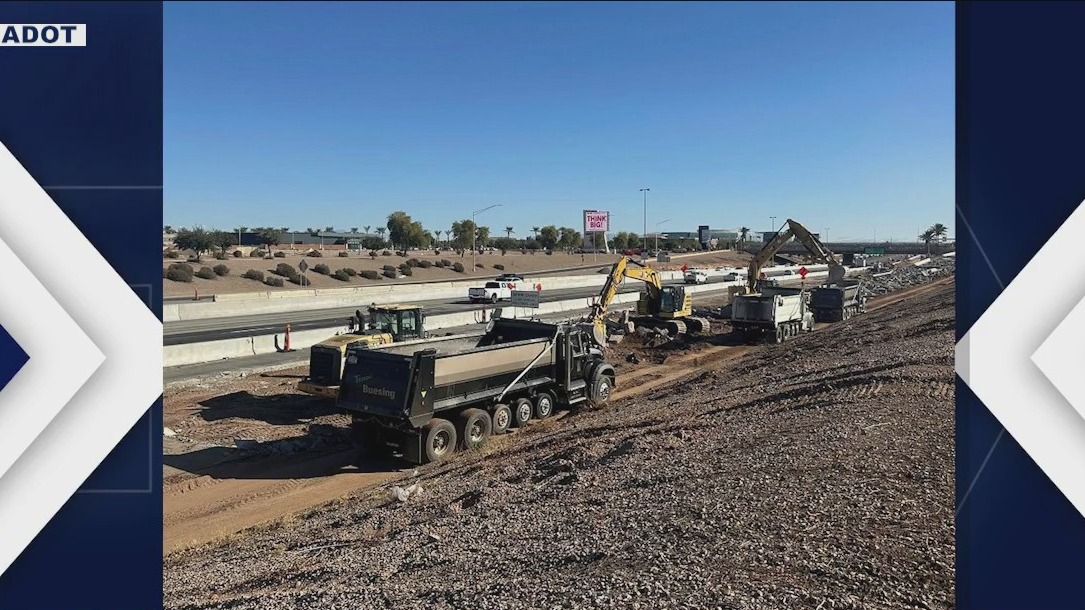Loop 202 widening project reaches halfway point