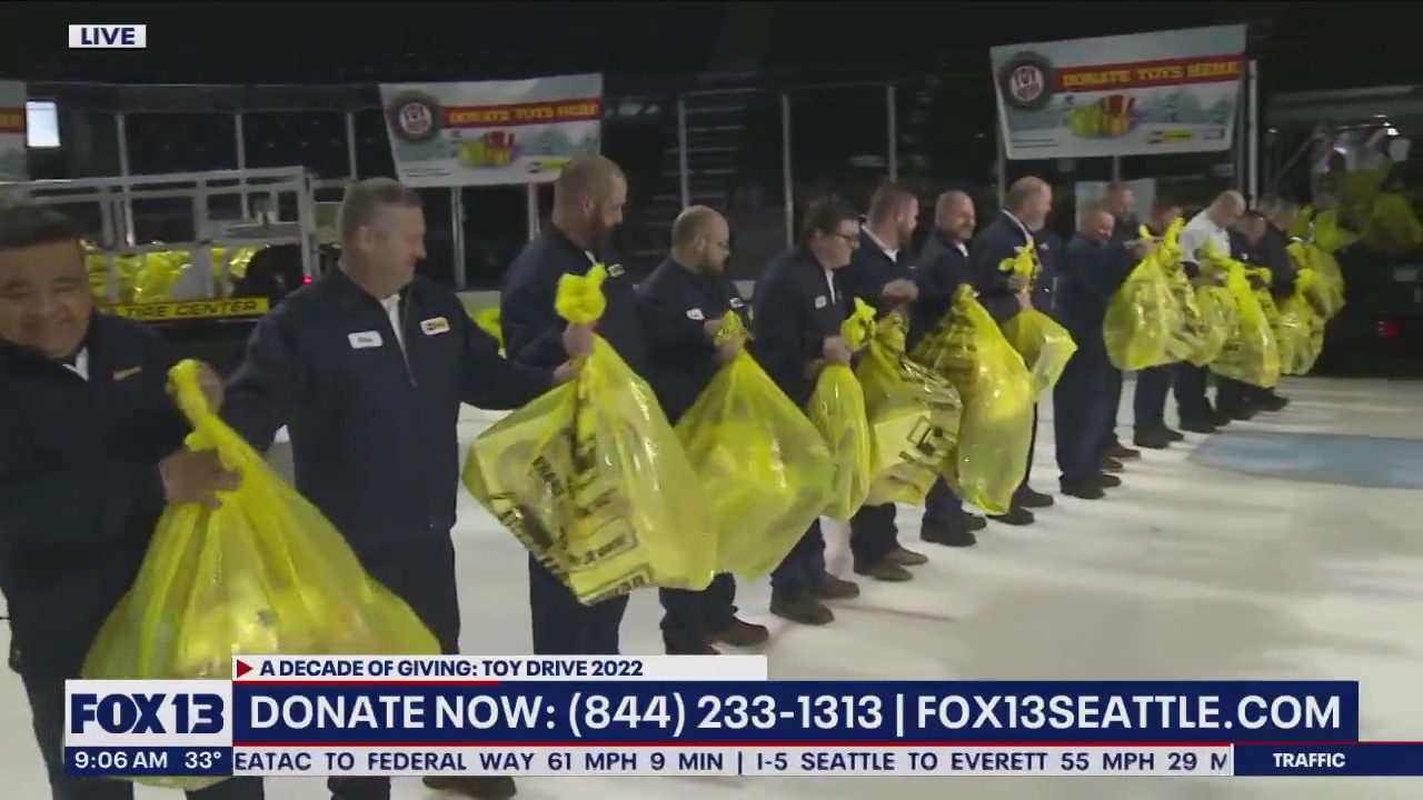 Les Schwab FOX 13 Toy Drive finale: A decade of giving