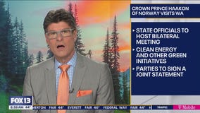 Prince of Norway visits Washington