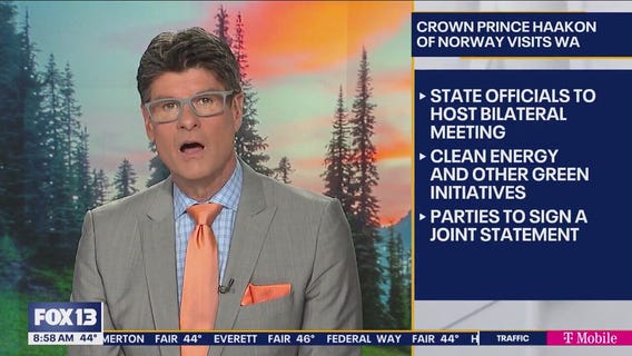 Prince of Norway visits Washington