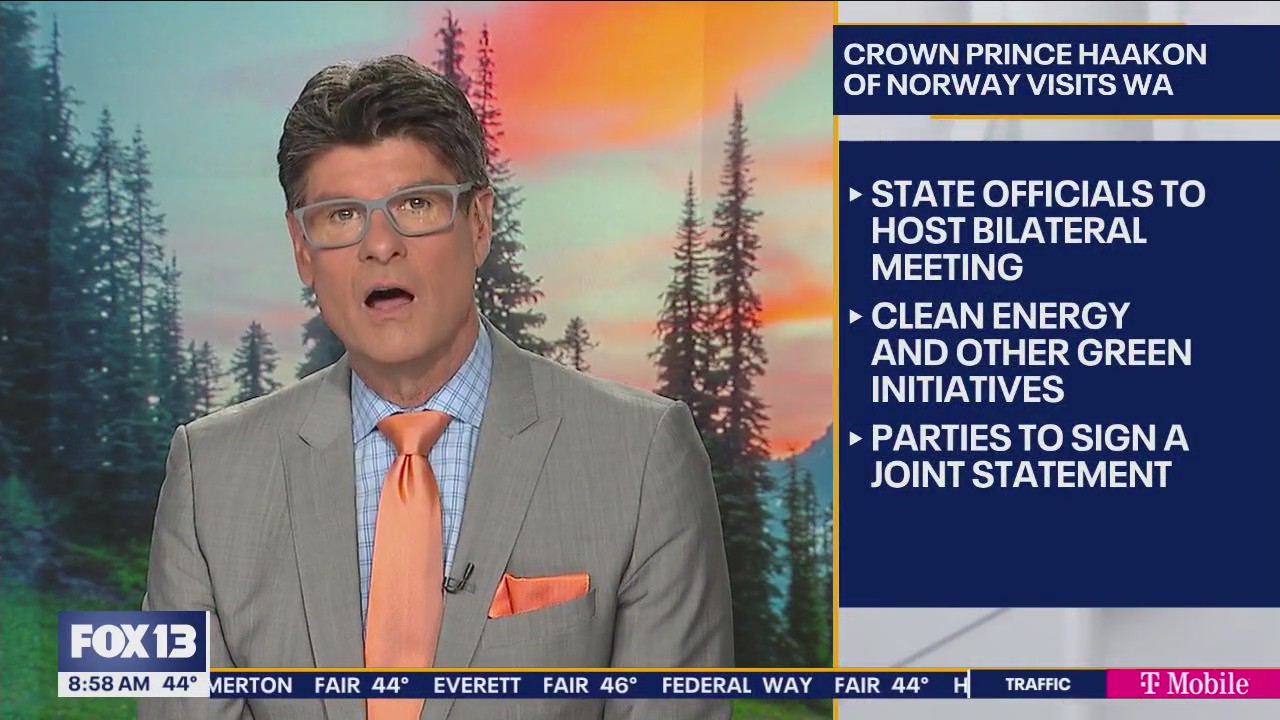 Prince of Norway visits Washington