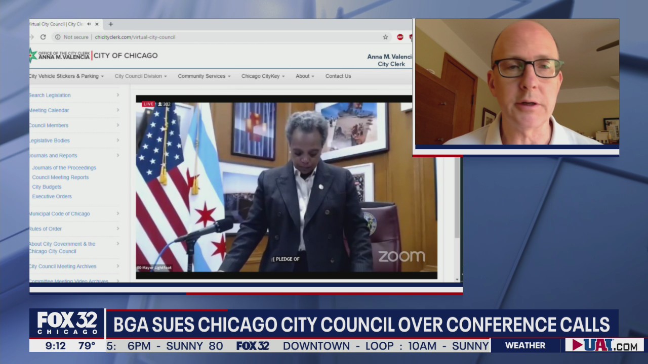 BGA sues Chicago City Council over private conference calls