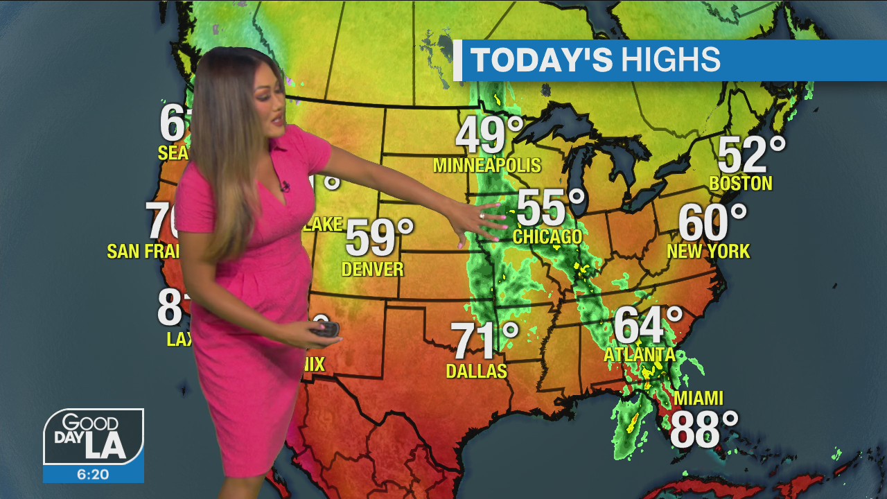 Weather forecast for Thursday, Oct. 28