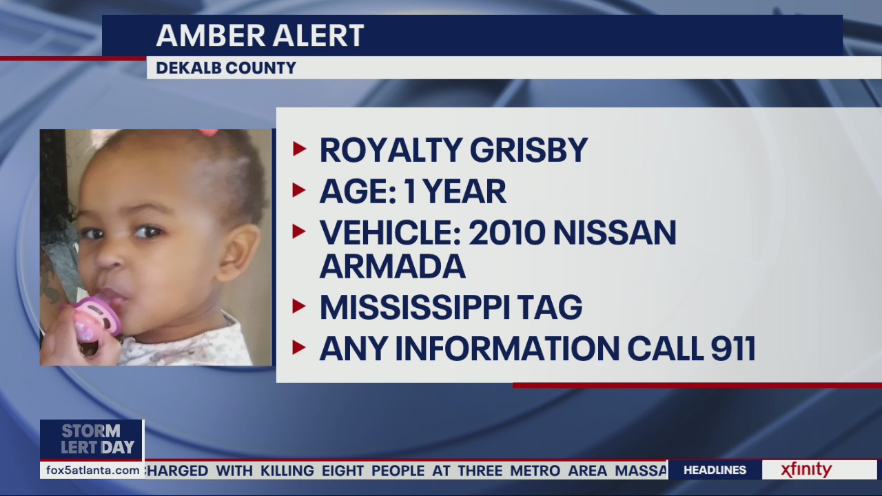 Amber Alert issued for 1-year-old Georgia girl | FOX 5 Atlanta