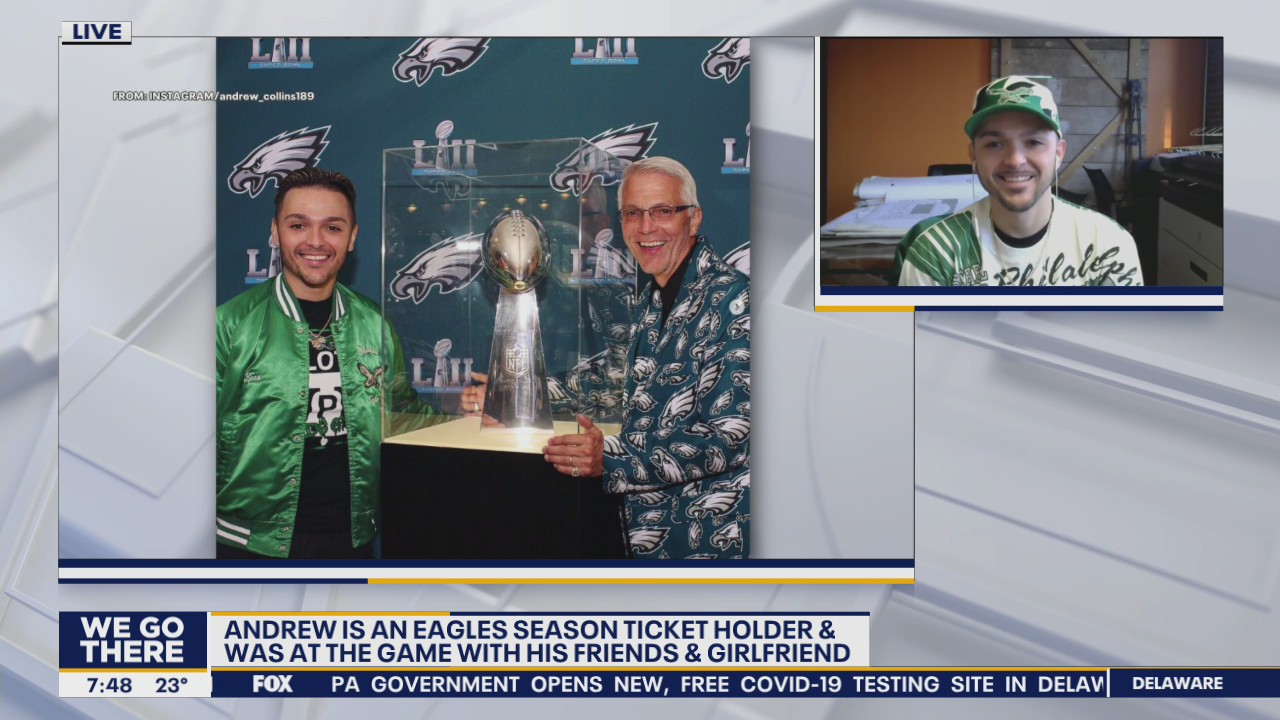 Eagles fan who fell when FedEx Field railing collapsed speaks out