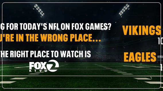 Looking for football? Sunday's schedule