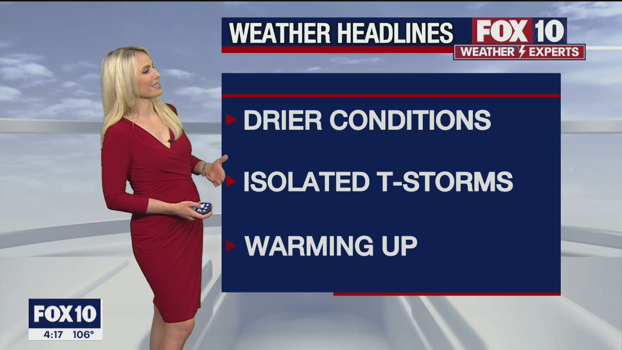 4 p.m. Weather Forecast - 7/5/21