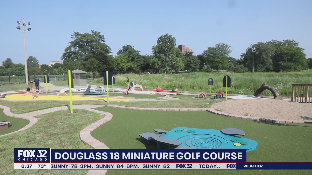 Bird-themed mini golf course opens in Douglass Park