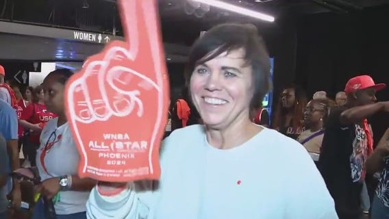 Fans enjoy record-setting WNBA All-Star game