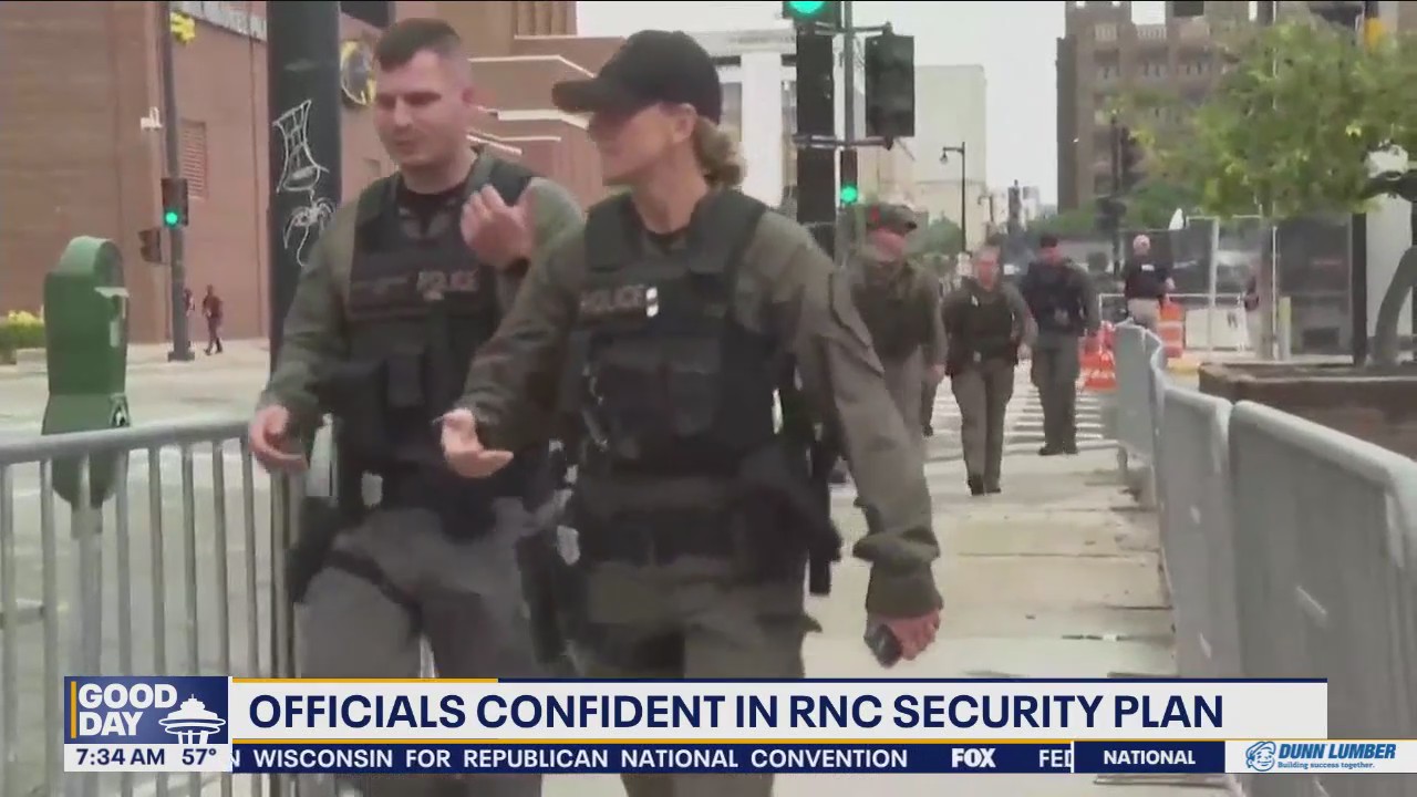 Officials confident in RNC security plan; 2 arrested overnight