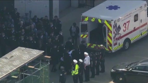 Police lead procession for slain CPD Officer Areanah Preston