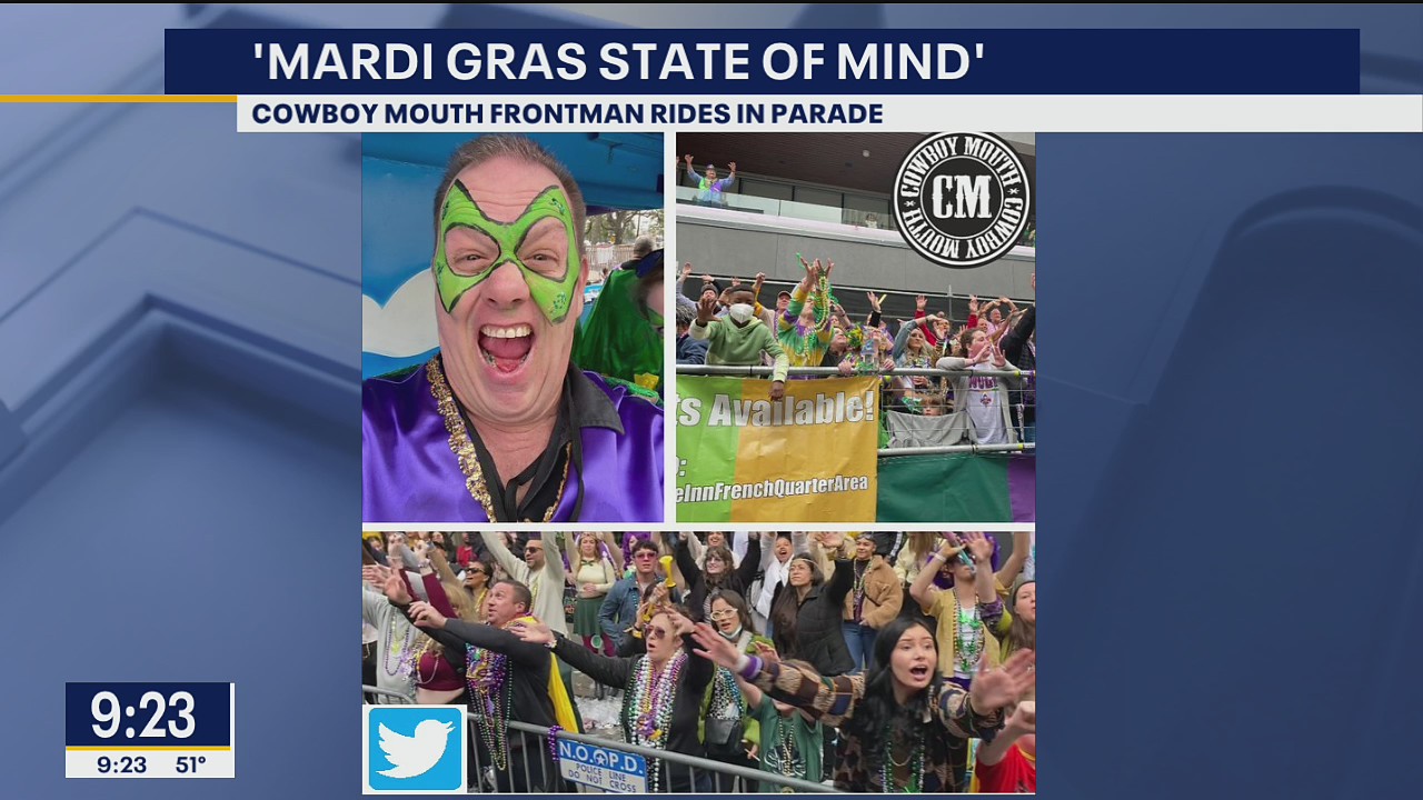 Cowboy Mouth celebrates Mardi Gras with new single