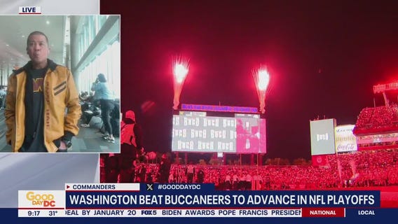Commanders beat Buccaneers to advance in NFL playoffs