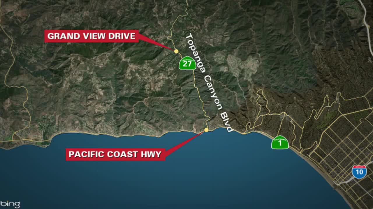 Mudslides causing road closures in Malibu