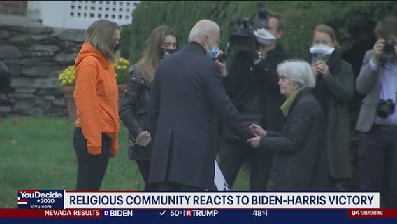 Religious community reacts to Biden-Harris victory