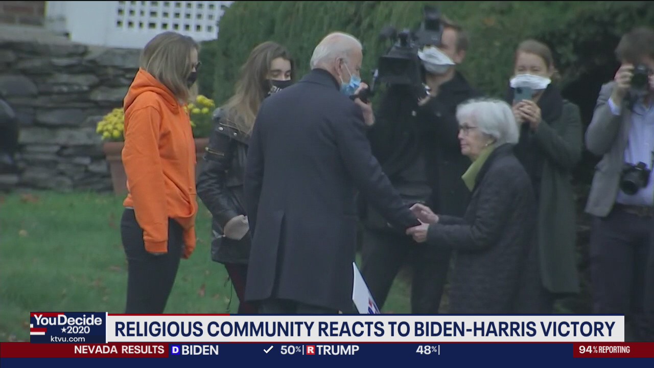 Religious community reacts to Biden-Harris victory