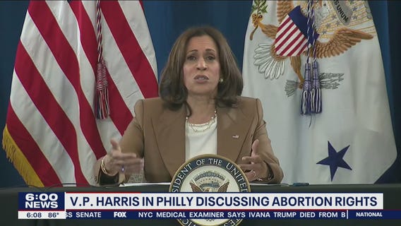 Vice President Kamala Harris in Philadelphia hosting roundtable on reproductive rights