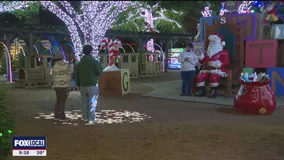 Kids Interview Crowds in the Christmas Capital of Texas