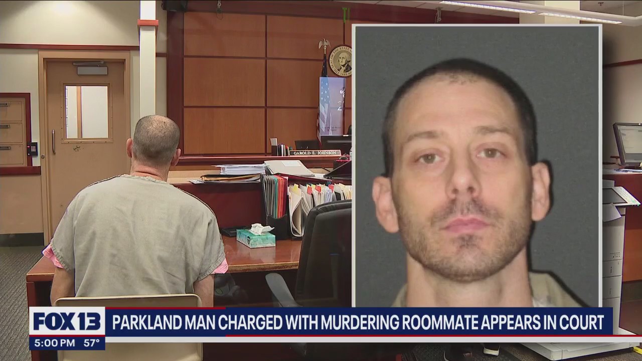 Parkland man charged with murdering roommate appears in court | FOX 13 ...