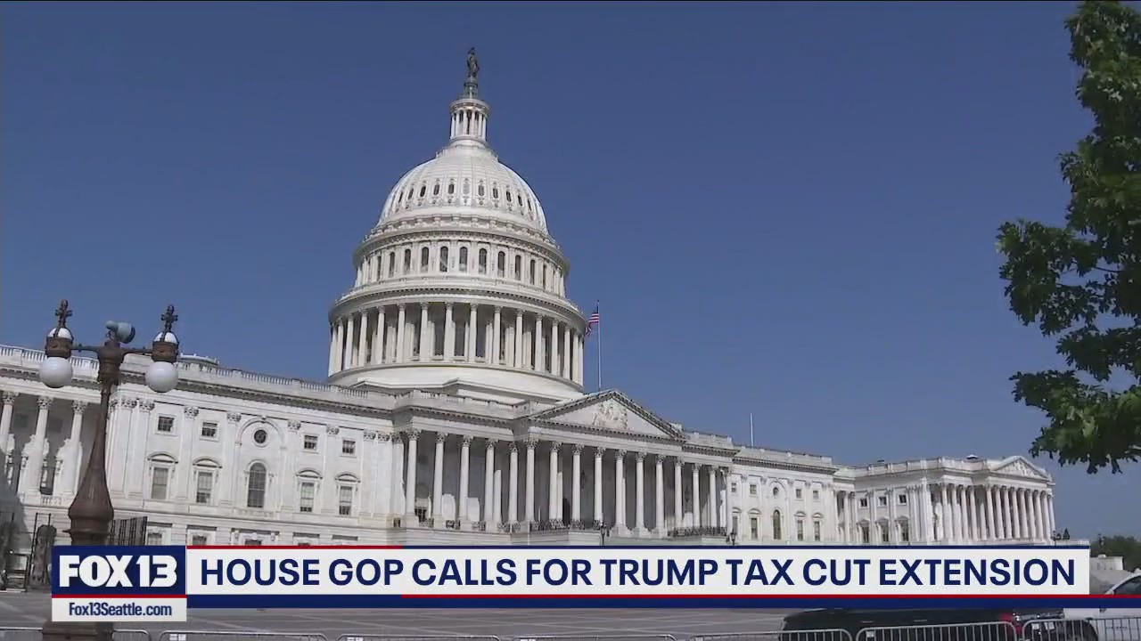 House GOP calls for Trump tax cut extension