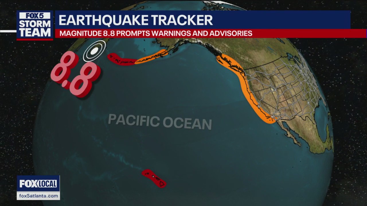 Tsunami Warning for Hawaii, Pacific