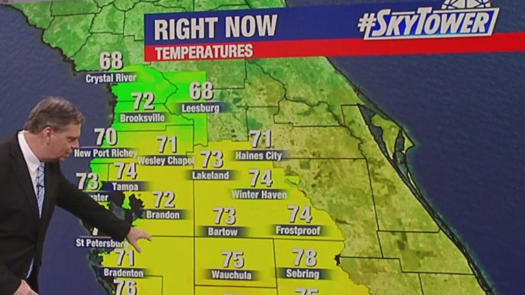Tampa Weather | Wednesday afternoon forecast