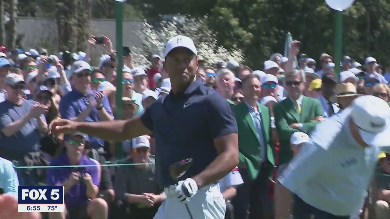 Tiger Woods at The Masters
