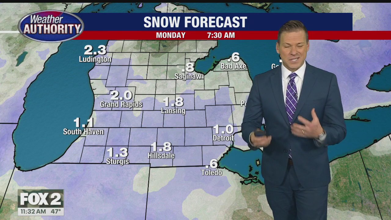 Sunday snow looks likely.. but how much? | FOX 2 Detroit