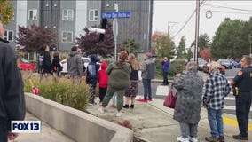 Everett unveils 'Officer Dan Rocha Way"