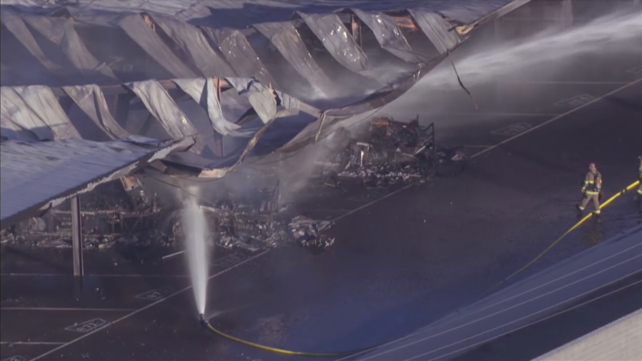 Fire breaks out at east Valley RV storage facility