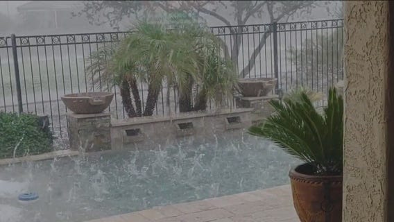Late fall storm brings rain, hail to Phoenix-area