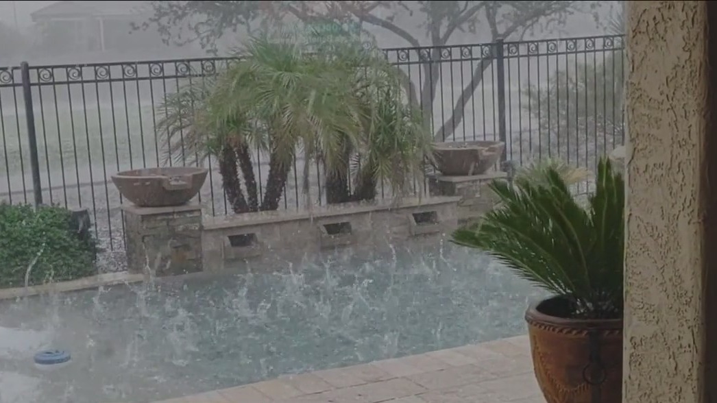 Late fall storm brings rain, hail to Phoenix-area
