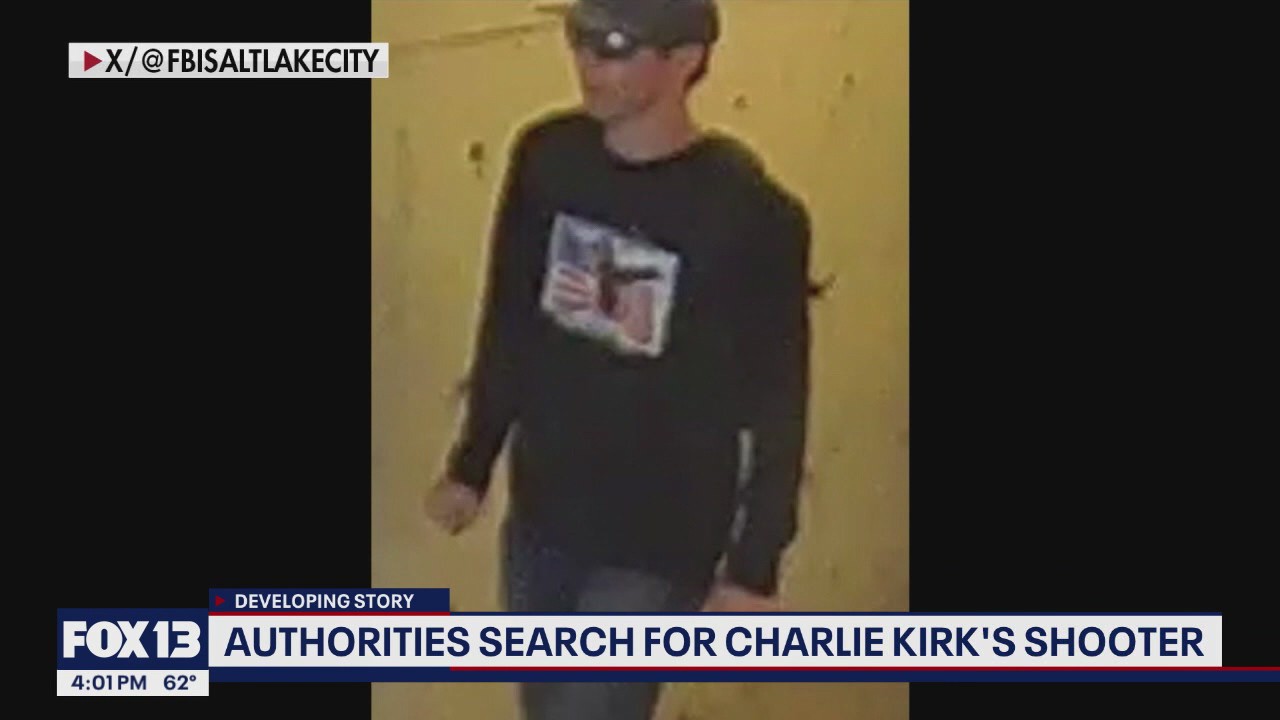 FBI releases photo of person of interest in Charlie Kirk's assassination