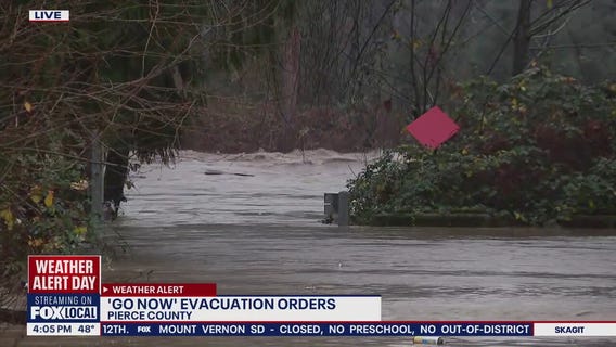 Pierce County issues Level 3 evacuations as communities face dangerous flooding