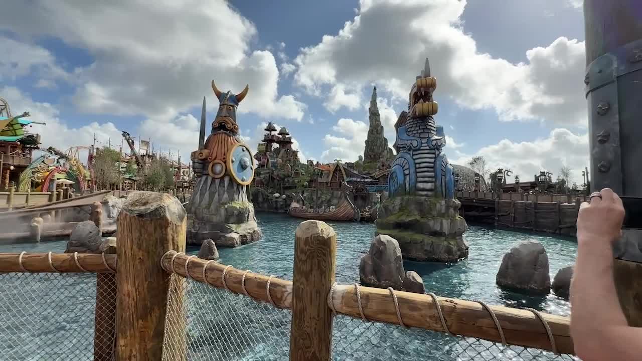 First look: Epic Universe 'How to Train Your Dragon ? Isle of Berk'