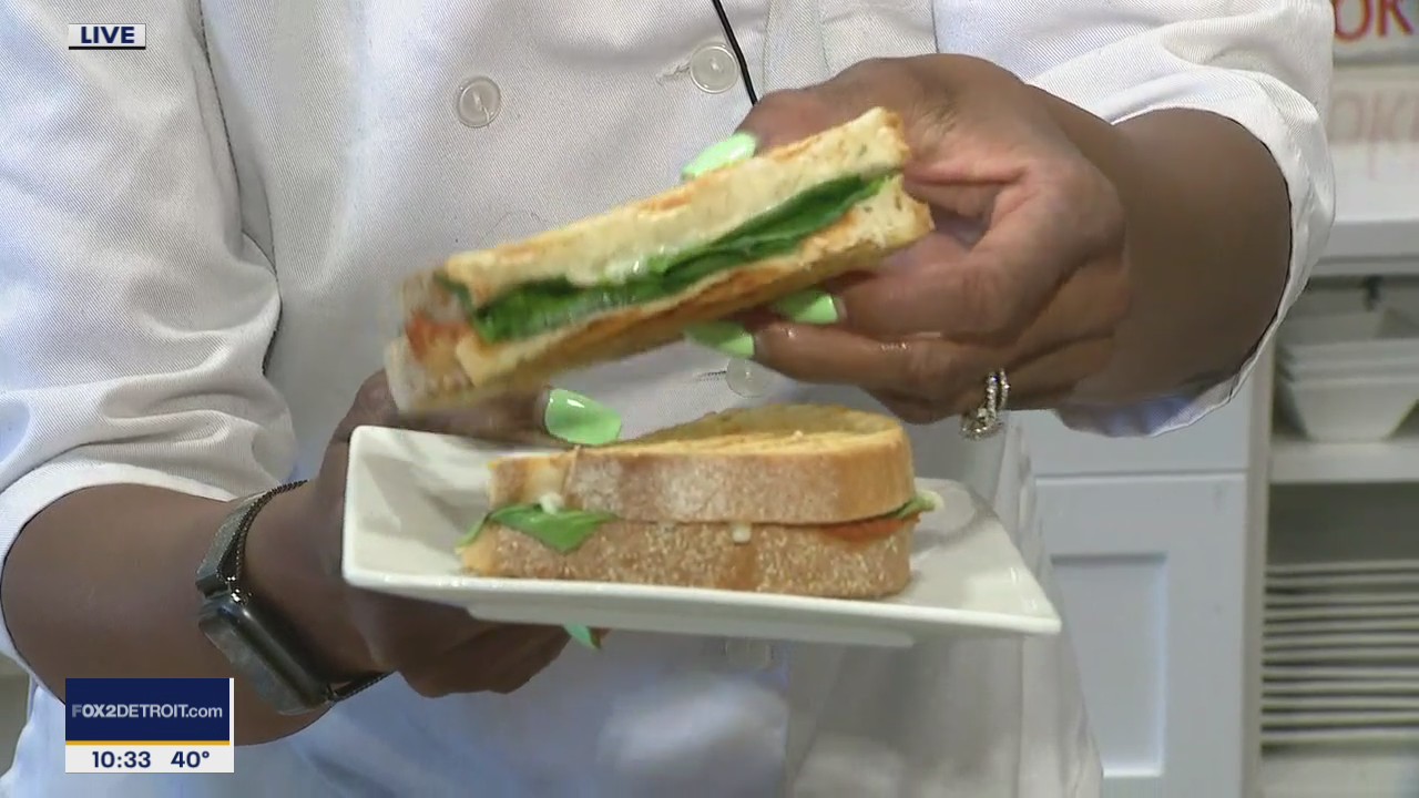 Sun Dried Tomato Pesto Panini Sandwich