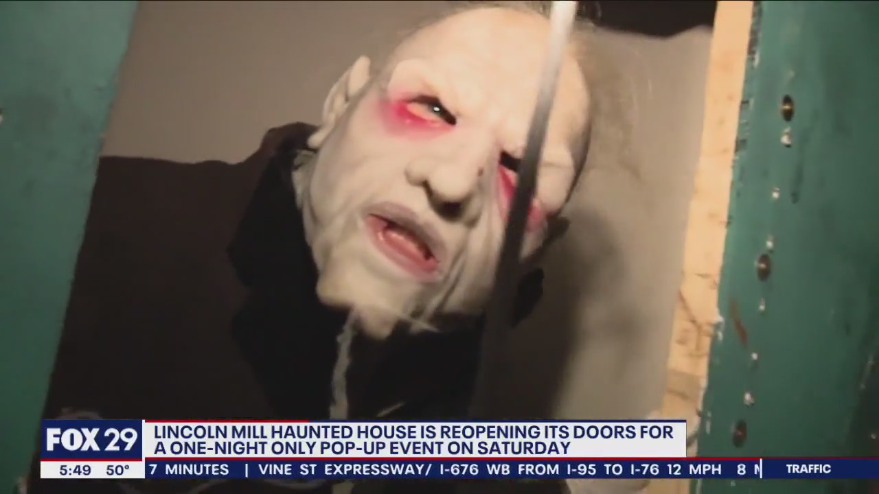 Viktor's Vengeance at Lincoln Mill is a scary springtime fright fest