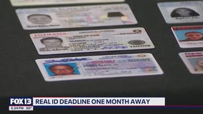 REAL ID deadline 1 month away