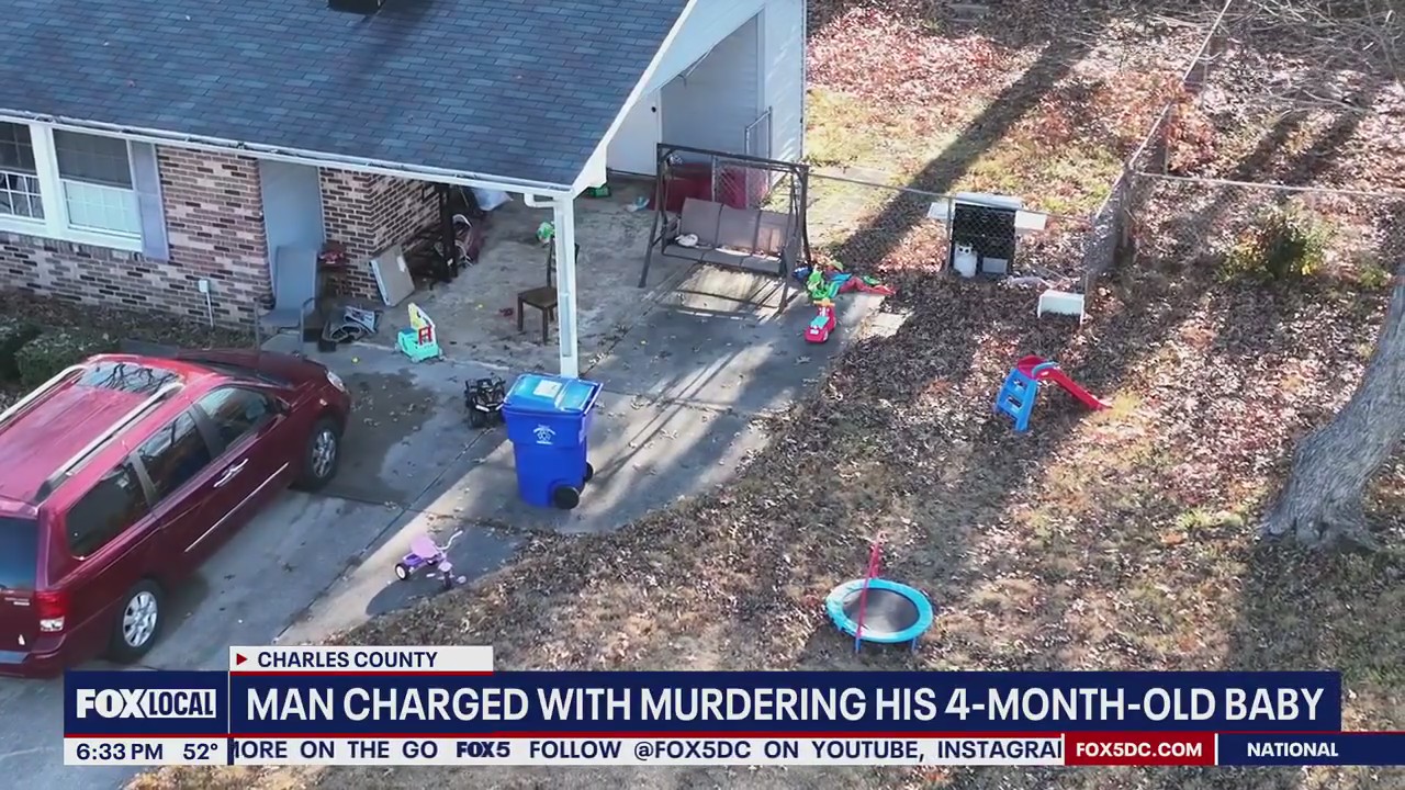 Maryland man charged with murder of 4-month-old baby girl | FOX 5 DC