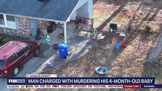 Maryland man charged with murder of 4-month-old baby girl