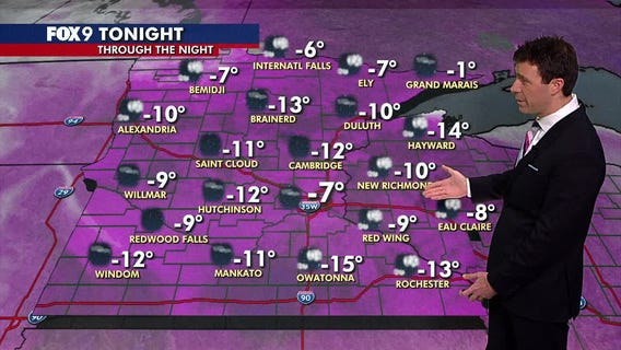 MN weather: Brighter and colder Wednesday