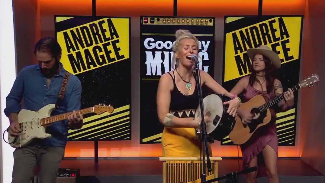 Andrea Magee performs on Good Day Austin