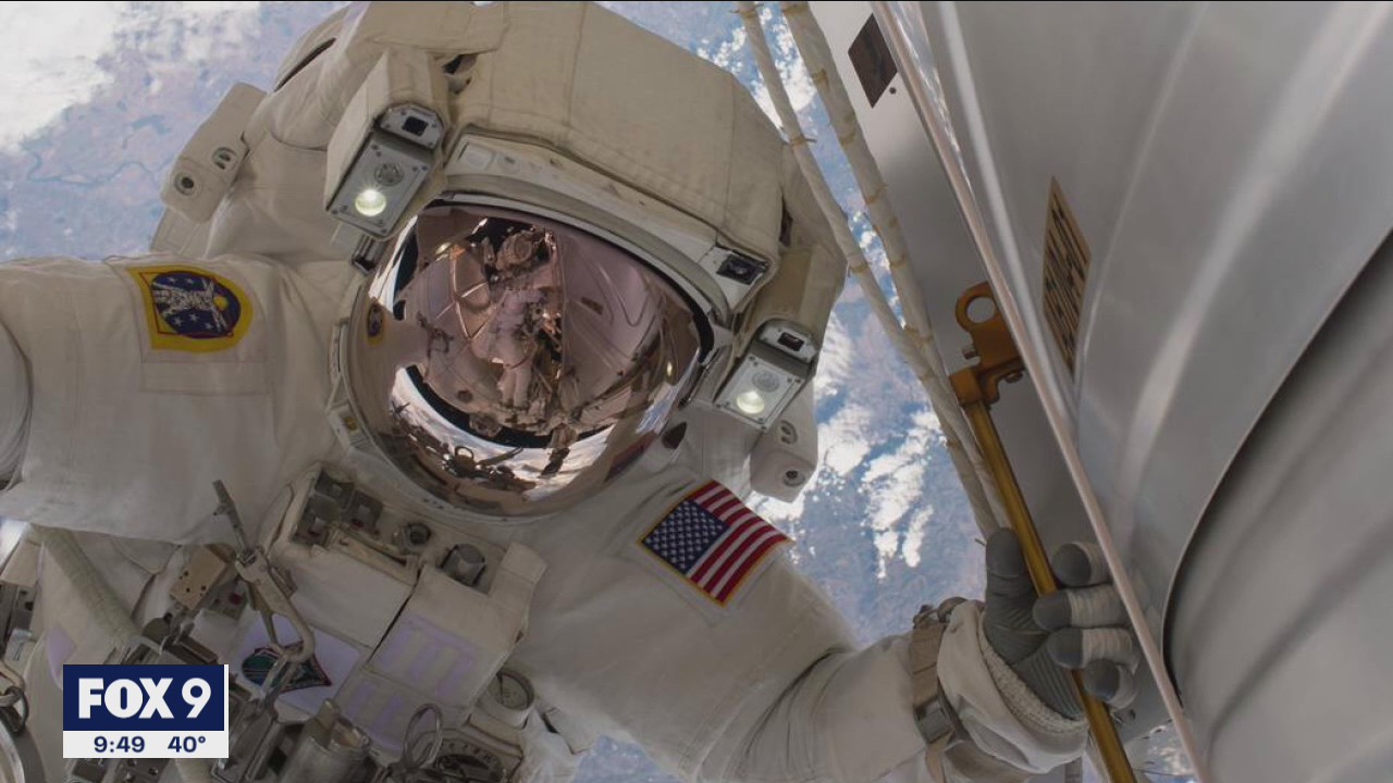 Astronaut from Minnesota set to blast off for second mission to International Space Station