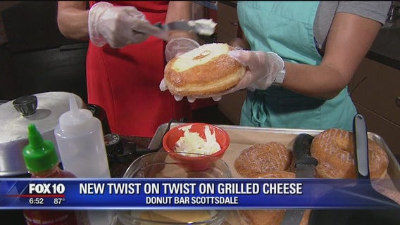 Donut Bar's grilled cheese with a twist