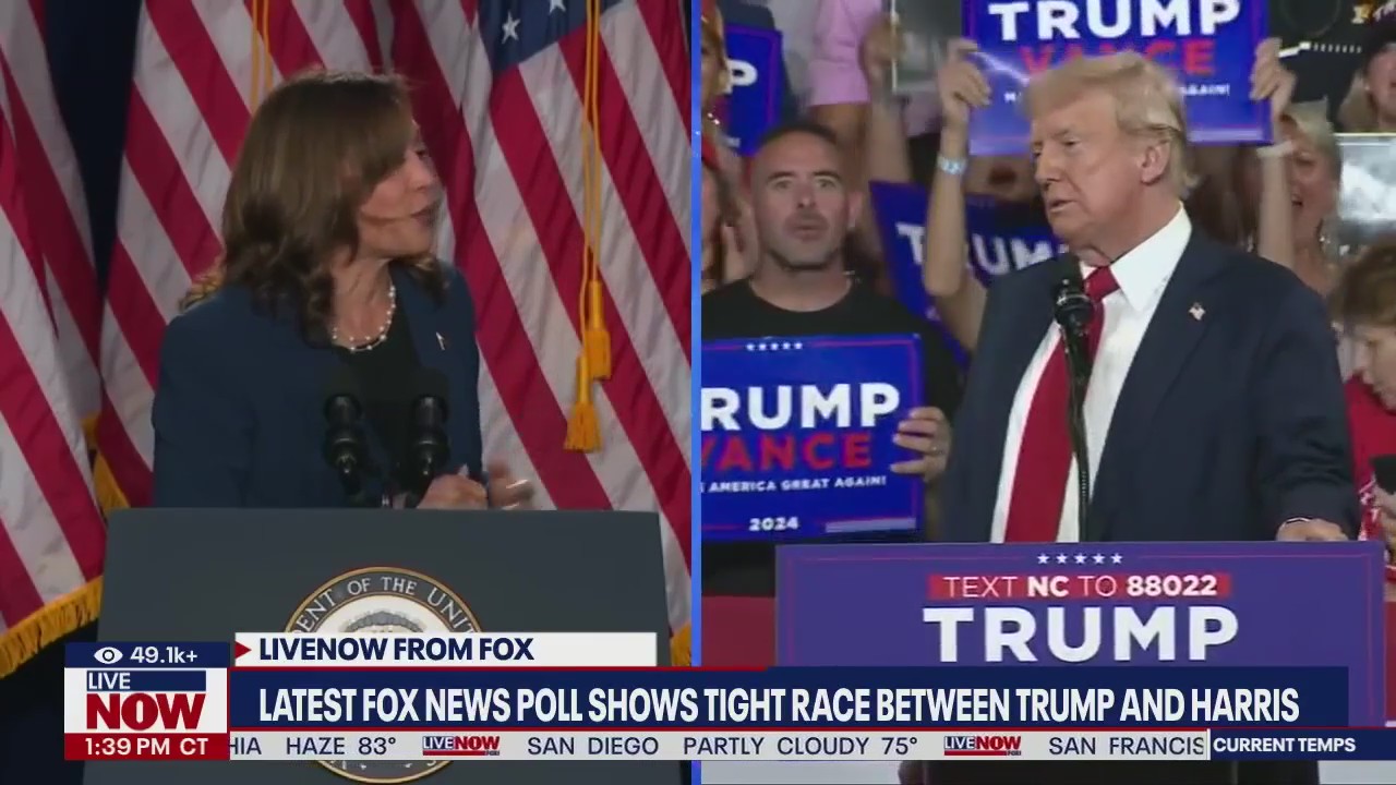 Latest Fox News poll indicates tight race