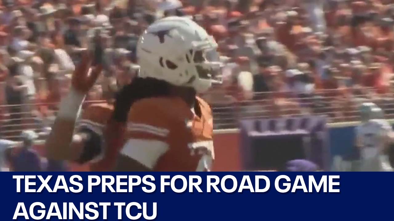 Texas preps for road game against TCU