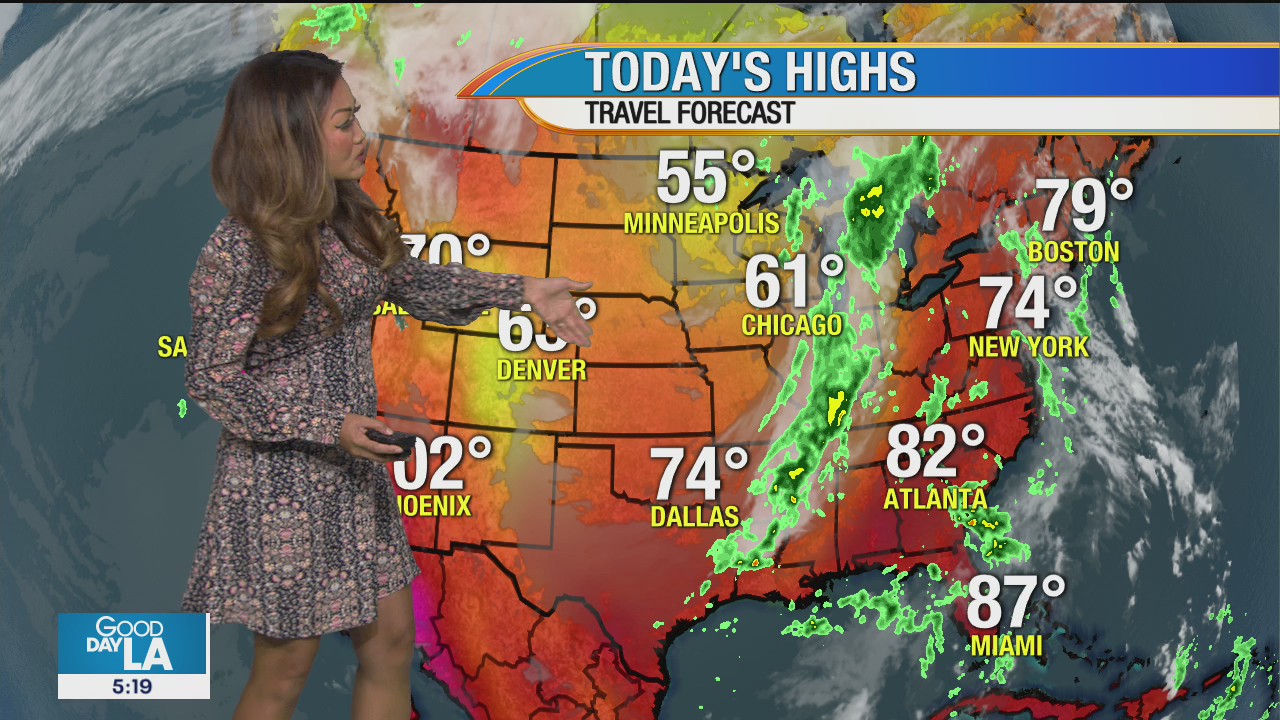 Weather Forecast for Monday, Sept. 28